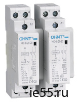 Контактор модульный NCH8-20/11 20A 1НЗ+1НО AC220/230В 50Гц (R) (CHINT)